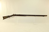 NEW ENGLAND ENGRAVED Antique FLINTLOCK Full Stock Smoothbore LONG RIFLE
With NEW ENGLAND Style Patch Box - 2 of 17