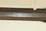 TERRE HAUTE INDIANA Antique LONG Rifle by BRUMFIEL
Made Circa the 1850s in INDIANA - 14 of 22