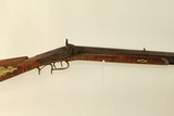 J. SCHARP Antique BACK ACTION Half-Stock .42 Caliber OHIO Made LONG RIFLE Manufactured in SIDNEY, OHIO - 1 of 21