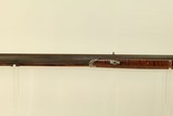 J. SCHARP Antique BACK ACTION Half-Stock .42 Caliber OHIO Made LONG RIFLE Manufactured in SIDNEY, OHIO - 20 of 21