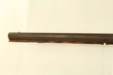 J. SCHARP Antique BACK ACTION Half-Stock .42 Caliber OHIO Made LONG RIFLE Manufactured in SIDNEY, OHIO - 21 of 21