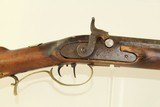 PHILADELPHIA Antique PENNSYLVANIA Long Rifle .46 FULL STOCK Long Rifle with Brass Hardware - 4 of 22