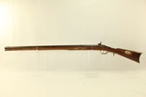 PHILADELPHIA Antique PENNSYLVANIA Long Rifle .46 FULL STOCK Long Rifle with Brass Hardware - 18 of 22