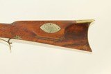 PHILADELPHIA Antique PENNSYLVANIA Long Rifle .46 FULL STOCK Long Rifle with Brass Hardware - 19 of 22