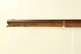 PHILADELPHIA Antique PENNSYLVANIA Long Rifle .46 FULL STOCK Long Rifle with Brass Hardware - 22 of 22