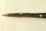 HEAVY BARREL Antique Long Rifle by A.D. BROWN & JOHN ARCHER .40 Caliber Made by A. D. Brown with John Archer Warranted Lock - 12 of 22