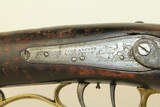 HEAVY BARREL Antique Long Rifle by A.D. BROWN & JOHN ARCHER .40 Caliber Made by A. D. Brown with John Archer Warranted Lock - 9 of 22