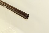 HEAVY BARREL Antique Long Rifle by A.D. BROWN & JOHN ARCHER .40 Caliber Made by A. D. Brown with John Archer Warranted Lock - 8 of 22