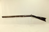 HEAVY BARREL Antique Long Rifle by A.D. BROWN & JOHN ARCHER .40 Caliber Made by A. D. Brown with John Archer Warranted Lock - 18 of 22