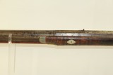 HEAVY BARREL Antique Long Rifle by A.D. BROWN & JOHN ARCHER .40 Caliber Made by A. D. Brown with John Archer Warranted Lock - 21 of 22