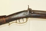 HEAVY BARREL Antique Long Rifle by A.D. BROWN & JOHN ARCHER .40 Caliber Made by A. D. Brown with John Archer Warranted Lock - 4 of 22