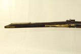 HEAVY BARREL Antique Long Rifle by A.D. BROWN & JOHN ARCHER .40 Caliber Made by A. D. Brown with John Archer Warranted Lock - 15 of 22