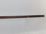 MT. VERNON OHIO Antique W.A. CUNNINGHAM AMERICAN .38 Caliber LONG RIFLE OHIO Smoothbore Made Circa the Mid-1850s - 10 of 19