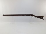 MT. VERNON OHIO Antique W.A. CUNNINGHAM AMERICAN .38 Caliber LONG RIFLE OHIO Smoothbore Made Circa the Mid-1850s - 15 of 19