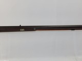 MT. VERNON OHIO Antique W.A. CUNNINGHAM AMERICAN .38 Caliber LONG RIFLE OHIO Smoothbore Made Circa the Mid-1850s - 5 of 19
