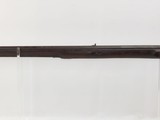 Antique TENNESSEE/SOUTHERN .38 Caliber Long Rifle with IRON HARDWARE 1840s Distinctive SOUTHERN Iron Hardware & Patchbox - 17 of 18