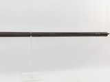Antique TENNESSEE/SOUTHERN .38 Caliber Long Rifle with IRON HARDWARE 1840s Distinctive SOUTHERN Iron Hardware & Patchbox - 10 of 18
