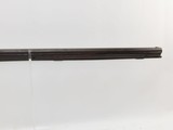 Antique TENNESSEE/SOUTHERN .38 Caliber Long Rifle with IRON HARDWARE 1840s Distinctive SOUTHERN Iron Hardware & Patchbox - 6 of 18