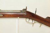 15 lb TROY NEW YORK Heavy Barreled PRECISION LONG Rifle by NELSON LEWIS .45
The Long-Range, Precision Rifle of the 1850s! - 16 of 18