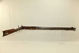 15 lb TROY NEW YORK Heavy Barreled PRECISION LONG Rifle by NELSON LEWIS .45
The Long-Range, Precision Rifle of the 1850s! - 1 of 18