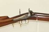 15 lb TROY NEW YORK Heavy Barreled PRECISION LONG Rifle by NELSON LEWIS .45
The Long-Range, Precision Rifle of the 1850s! - 3 of 18