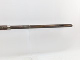 Antique “D. MILLER” Marked 1850 Dated .54 Caliber Smoothbore LONG RIFLE The Quintessential Frontier Long Rifle! - 13 of 22