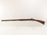 Antique “D. MILLER” Marked 1850 Dated .54 Caliber Smoothbore LONG RIFLE The Quintessential Frontier Long Rifle! - 18 of 22