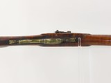 Antique “D. MILLER” Marked 1850 Dated .54 Caliber Smoothbore LONG RIFLE The Quintessential Frontier Long Rifle! - 11 of 22