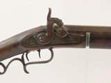 LANCASTER COUNTY PENNSYLVANIA Long Rifle by D.P. BROWN 1840s Antique .45cal From the Cradle of American Gunmaking! - 4 of 20