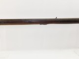 LANCASTER COUNTY PENNSYLVANIA Long Rifle by D.P. BROWN 1840s Antique .45cal From the Cradle of American Gunmaking! - 19 of 20
