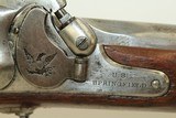 CIVIL WAR Antique US SPRINGFIELD Model 1855 MAYNARD Primed Rifle-MUSKET .58 Maynard Tape Primed Musket Made Circa 1859 - 8 of 22