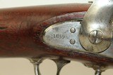 CIVIL WAR Antique US SPRINGFIELD Model 1855 MAYNARD Primed Rifle-MUSKET .58 Maynard Tape Primed Musket Made Circa 1859 - 7 of 22