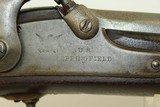 Infantry CIVIL WAR Antique SPRINGFIELD 1861 Rifle-Musket .58 Caliber 1862Primary Infantry Weapon of the Union! - 9 of 21