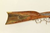 OCTAGON BARREL Long Rifle .45 Caliber w ENGRAVED LEBEDA of Prague CZ LockLock Made by Gunmaker to Czech Royalty - 3 of 19