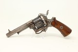BELGIAN Antique PINFIRE Double Action Revolver CASIMIR & EUGENE LEFAUCHEUX - 1 of 18