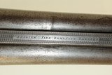 Engraved NEUMAN BROTHERS DRILLING SxS DAMASCUS SHOTGUN/RIFLE 8mm & 12 Gauge - 8 of 21