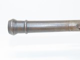 1850s European Iron BLUNDERBUSS PISTOL .85 Caliber Cannon Barrel Percussion
Muzzleloading Multi-Projectile Handgun from 19th Century Europe! - 7 of 16