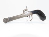 1850s European Iron BLUNDERBUSS PISTOL .85 Caliber Cannon Barrel Percussion
Muzzleloading Multi-Projectile Handgun from 19th Century Europe! - 1 of 16