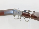 Rare SCRANTON, PA Antique Luther TISDALE .32-20 Single Shot Rifle Sub-300 #Fine Condition Low Number with Original Tang Peep Sight - 4 of 19