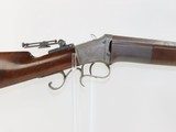 Rare SCRANTON, PA Antique Luther TISDALE .32-20 Single Shot Rifle Sub-300 #Fine Condition Low Number with Original Tang Peep Sight - 17 of 19