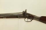 ST LOUIS Antique J.P. GEMMER SxS 10 Gauge Hammer Shotgun 1800s HAWKEN SHOP Frontier HAWKEN RIFLE SHOP Double Barrel Shotgun - 2 of 20
