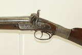 ST LOUIS Antique J.P. GEMMER SxS 10 Gauge Hammer Shotgun 1800s HAWKEN SHOP Frontier HAWKEN RIFLE SHOP Double Barrel Shotgun - 5 of 20
