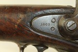 CIVIL WAR INFANTRY Springfield US Model 1863 Type I RIFLE-MUSKET Antique Made at the SPRINGFIELD ARMORY Circa 1863 - 8 of 22