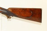 BOHEMIAN Antique MATTHIAS MACH SidexSide HAMMER Shotgun MATYAS Prague Prag Gorgeous Engraved and GOLD INLAID Double Gun - 3 of 24