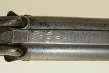 BOHEMIAN Antique MATTHIAS MACH SidexSide HAMMER Shotgun MATYAS Prague Prag Gorgeous Engraved and GOLD INLAID Double Gun - 15 of 24