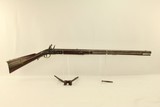 SCARCE U.S. Model 1803 FLINTLOCK by HARPERS FERRY War of 1812 .58 Antique First Military Flintlock “Rifle” Dated “1814” with BULLET MOLD! - 1 of 20
