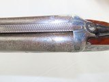 Engraved, Case Colored, Damascus FELAG 16 Gauge Double Barrel Shotgun C&R Beautiful Double Barrel Hammerless SxS - 10 of 21