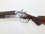 BELGIAN Made Engraved RICHARDS 12 Gauge Double Barrel HAMMER C&R Shotgun Turn of the Century Curio & Relic Imported From Belgium to the U.S. - 3 of 20