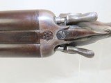 BELGIAN Made Engraved RICHARDS 12 Gauge Double Barrel HAMMER C&R Shotgun Turn of the Century Curio & Relic Imported From Belgium to the U.S. - 13 of 20