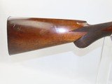 BELGIAN Made Engraved RICHARDS 12 Gauge Double Barrel HAMMER C&R Shotgun Turn of the Century Curio & Relic Imported From Belgium to the U.S. - 16 of 20